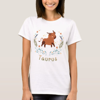 T-shirt Astrologie, signe du zodiaque Taureau