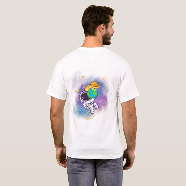 T-Shirt astronaut edition (Parte Traseira Completa)