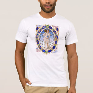 T-shirt Astronomia da Alquimia Médica Medieval