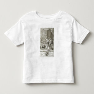 T-shirt Astrónomo grego que estuda as estrelas, ilustraç