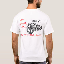 T-SHIRT ATÉ QUE AS RODAS CAÍREM!