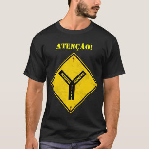 T-shirt Atenção: Putaria - Namoro