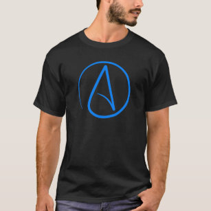 T-shirt Ateu azul A