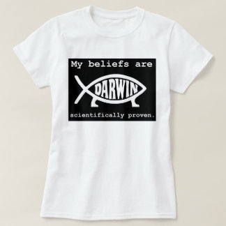 T-shirt ateu de Darwin