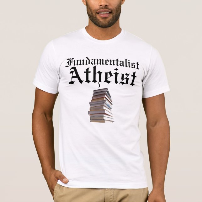 T-shirt ateu fundamentalista (Frente)