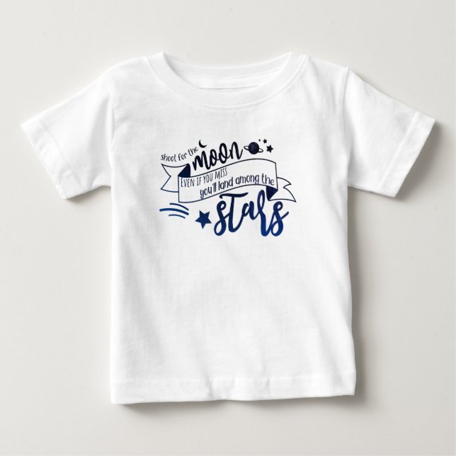 T-shirt Atire na Lua (Frente)