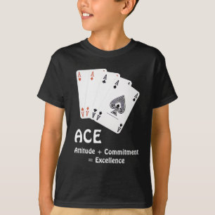 T-shirt Atitude ACE + Compromisso = Excelência