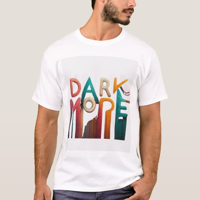 T-Shirt Ativado no Modo Escuro (Frente)