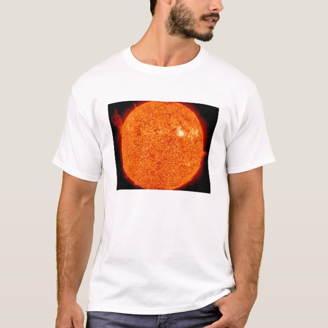 T-shirt Atividade solar no Sol (Frente)