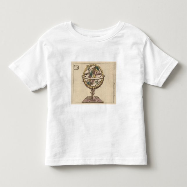 T-shirt Atlas de mundo 2 (Frente)