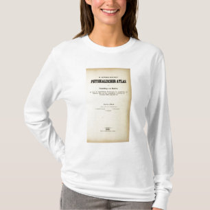 T-shirt Atlas físico v 2 do frontispício