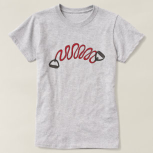 T-shirt Atleta de Malhação de Resistência do Exercício de 