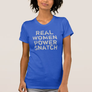 T-shirt Ato de agarrar do poder das mulheres reais