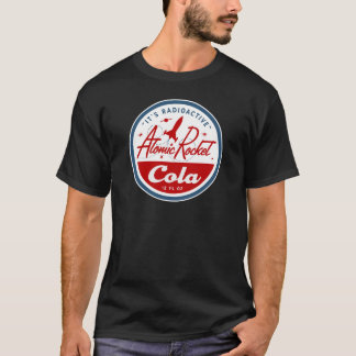 T-shirt atômico da cola de Rocket
