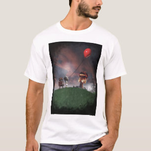 T-shirt atômico da colheita