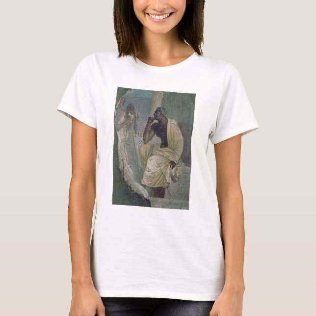T-shirt Ator e Máscara, da Casa do Poeta Trágico, (Frente)