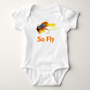 T-shirt Atração da pesca com mosca - assim mosca