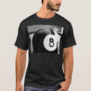 T-shirt Atrás do 8-Ball, bola oito