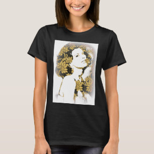 T-shirt Atriz retrô