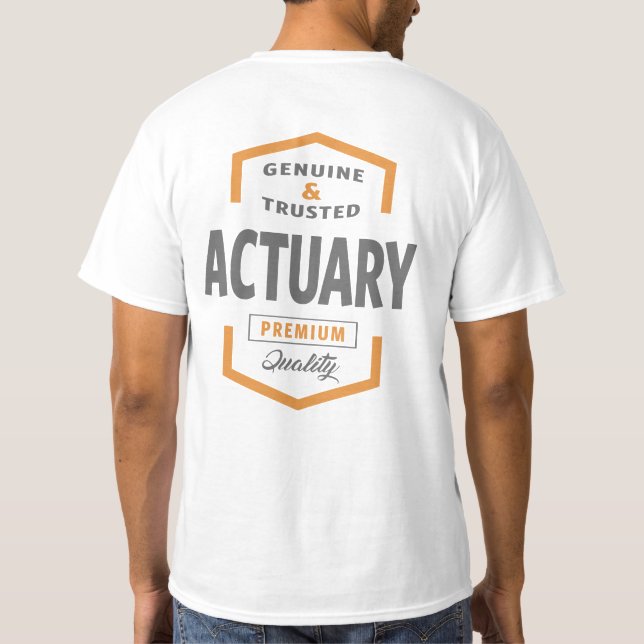 T-shirt Atuário (Verso)
