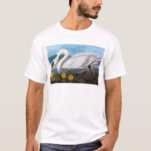 T-shirt Audubon: Cisne comum