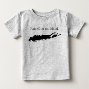 T-shirt aumentado em uma ilha Long Island New York