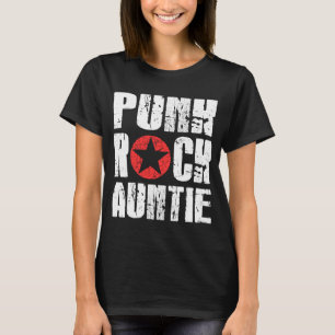 T-shirt Auntie do punk rock