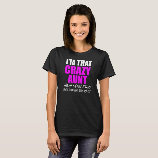 T-shirt Auntie Louco (Frente Completa)