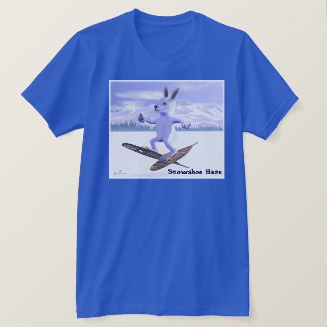 T-shirt Aurora de Snowshoe (Frente do Design)