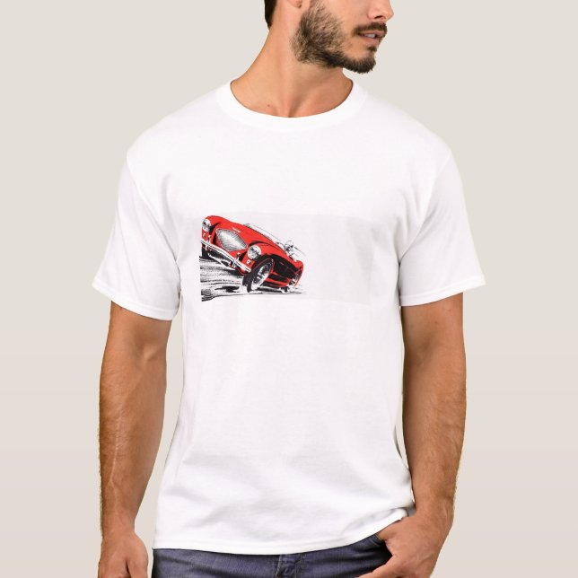 T-shirt Austin Healey 100 (Frente)