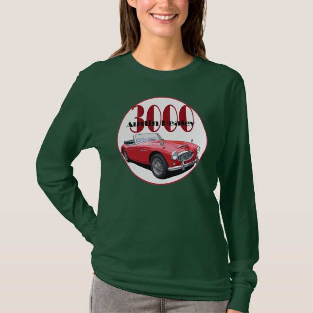 T-shirt Austin Healey 3000 (Frente)