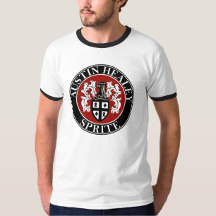 T-shirt Austin Healey Sprite Car Pato Clássico de Caminho