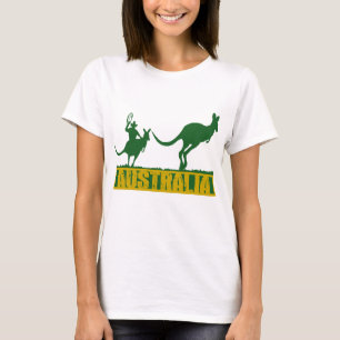 T-shirt Austrália engraçada