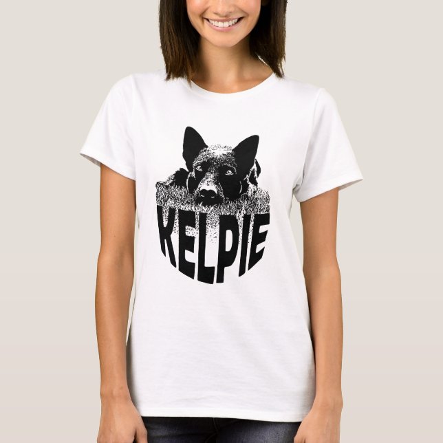 T-shirt Austrália Kelpie (Frente)