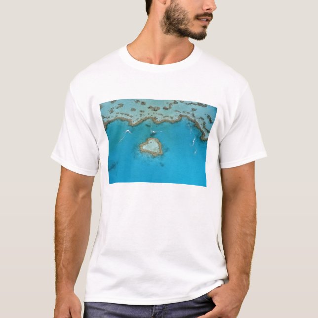 T-shirt Austrália, Queensland, Ilhas Whitsunday, (Frente)