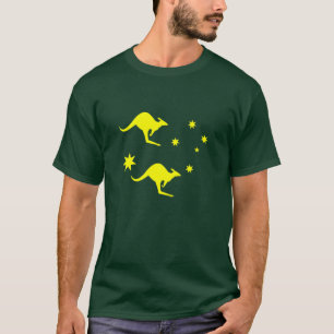 T-shirt Austrália Roo & Cross