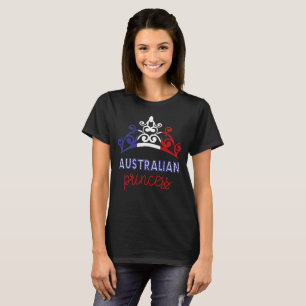 T-shirt australiano da bandeira nacional da