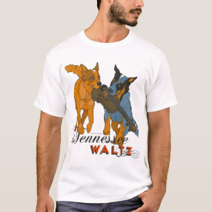 T-shirt australiano da valsa de Tennessee dos cãe