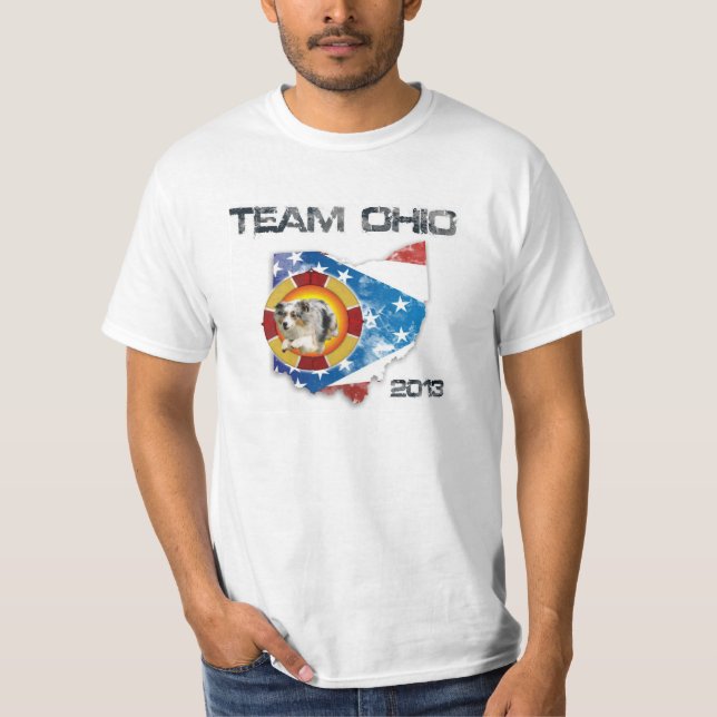 T-shirt australiano de "Elijah" do pastor (Frente)