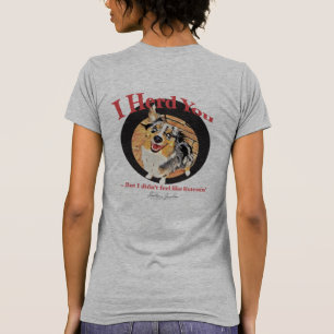 T-shirt australiano do pastor