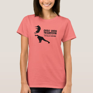 T-shirt australiano do pastor dos trabalhos em