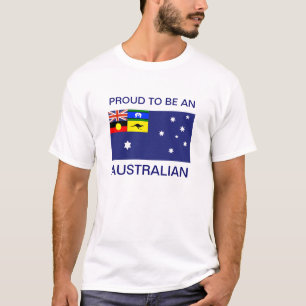 T-shirt australiano novo da bandeira