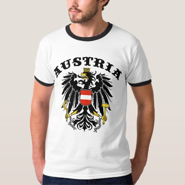 T-shirt Áustria (Frente)