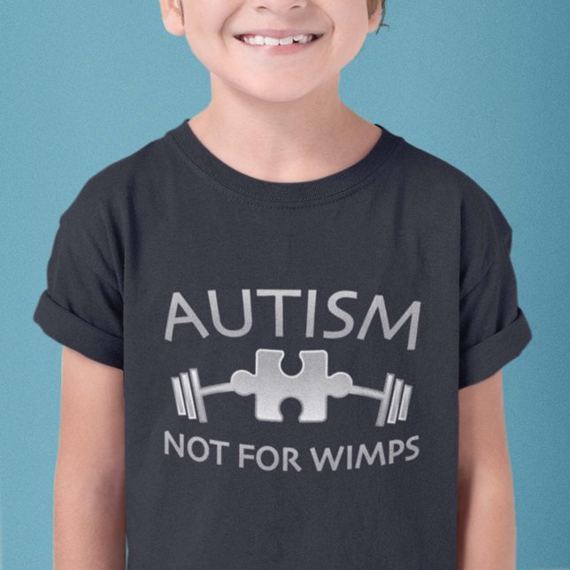 T-shirt Autismo Não Para Wimps (Criador carregado)