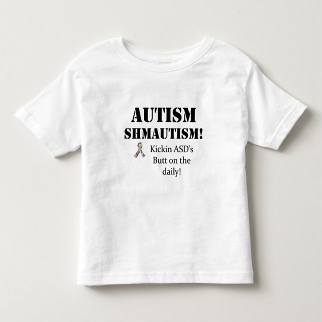 T-shirt Autismo Shmautism! (Frente)