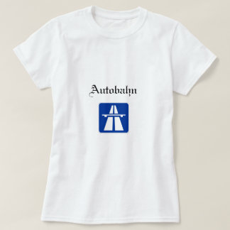 T-shirt Autobahn Womens