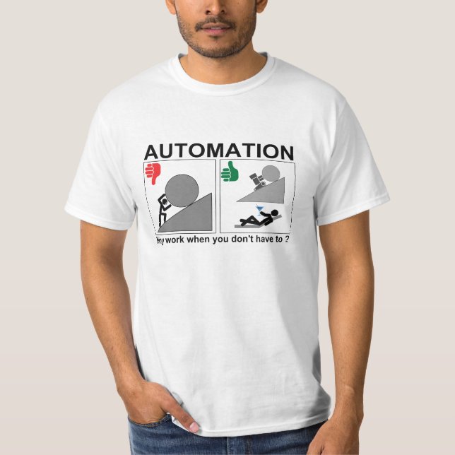 T-shirt Automatização (Frente)