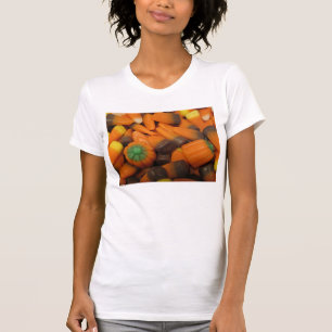 T-shirt Autumn Candy Corn Womens Tank