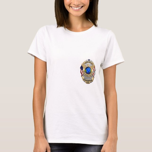 T-shirt Auxiliar de WBTB Florida # 10 (Frente)