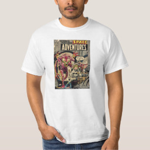 T-shirt aventuras 12 do espaço